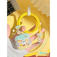 Suitable for Apple 40w Data Cable Protective Case 17 Charger Head promax Mobile Phone Anti-break iPh