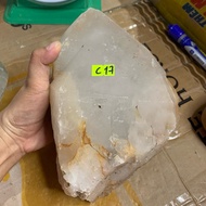 Polished natural smoky quartz stone pillar (real stone) for home decoration weighs 3kg (C17)