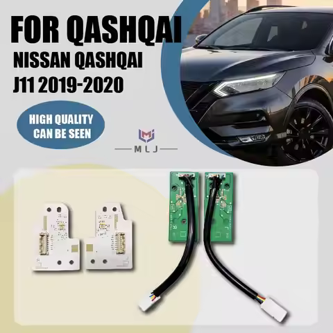 Angel Eyes For Nissan Qashqai J11 2019-2020 LED DRL Daytime Running Light Boards Turn Signal Light B
