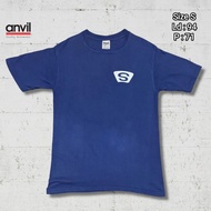 KATUN Anvil T-shirt biru LogoBIG made of cotton