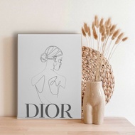 <<with frame>>Wall Art 40x50cm Chic Fashion/Canvas Art/Minimalist /frame/airbnb/minimalist/wall deco