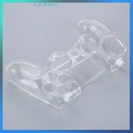 LLENG Transparent Hard PC Protector Clear Cover Skin Case for PS4 Controller