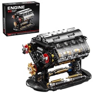 ELITOY Simulated Engine Toy  W16 Electric Engine Model Boy Toy Gift Educational Toy Set Factory Whol