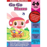 Gakken Workbooks Go Go Mazes (4-6 years)