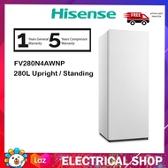 {FREE SHIPPING} Hisense 280L Upright Freezer No Frost 2 in 1 (Fridge or freezer) FV280N4AWNP