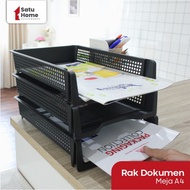 Satu.Home- DOCUMENT RACK A4 FOR DESK/ A4 DOCUMENT RACK AESTHETIC DOCUMENT RACK