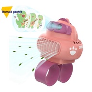 Portable Fan with Wrist Strap,Dynamic Projection Personal Fan,Hands Free Bladeless Fan,360° Rotatabl
