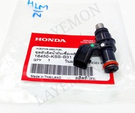 หัวฉีด 6รูE ของแท้ศูนย์ Honda Wave110i Scoopy-i cz-i เวฟ110i คลิกไอ สกู๊ปปี้ รุ่นตอใหญ่ รหัสอะไหล่ 1