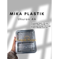 30 pcs mica snack market cake rice market 4A outer size 16 cm x 9 cm