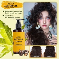 Hair Curl Cream 200ml Curl Hair Cream Balm Curl Defining Hair Moisturizer Curly Hair Care Product Ha