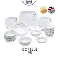 Corelle Green Delight set Dishes 17 Piece