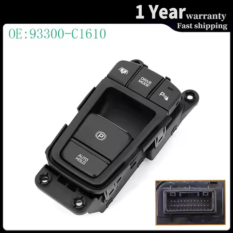 For Hyundai Sonata LF 2015 2016 Electronic Parking Brake Auto Hold Switch Button 93300-C1610 93300C1