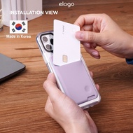 [Elago] Phone Case Card Case Phone cardcase Smart pocket card pocket on the back