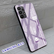 Softcase Glass For SAMSUNG A23 - Case Handphone SAMSUNG A23 [T128].
