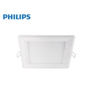 PHILIPS 59527 MARCASITE 12W 5" LED DOWNLIGHT WARM WHITE / COOL WHITE / DAY LIGHT - SQUARE