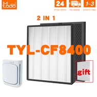 Mennlooo  2-in-1 True HEPA Filter Replacement for Tylr air purifier TYL-CF8400   TYL-CF8700  TYL-CF8