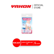 Combo Bao Quần Lót Miễn Giặt Tiện Lợi TRAVEL-MATE Nữ 5 Cái/Bao