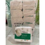 10 bags of ALISA restaurant paper, 5 kg, size 10*10 cm - GENUINE COMPANY product giayrutquanan giaya