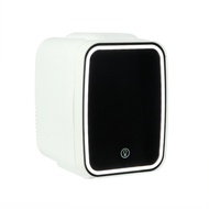 4L Skincare Fridge with LED Lighted Mirror, Portable Makeup Fridge Beauty Cooler for Cosmetics & Ski