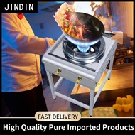 JINDIN High Pressure Gas Stove Heavy Duty Stove For Restaurant Stove Burner Heavy Duty Stainless Gas Stove Burner Burner Gas Stove Complete Set Household Gas Stove High Pressure Stainless Steel With Sink