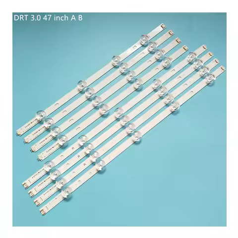 8 Piece/Set LED Backlight Strip For TV 47LB582V 47LB5820 47LB582B 47LB582U 47LB582U-ZJ 47 inch TV Ba
