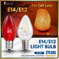 10W E12/E14 Candle Light Chili Bulb for Salt Lamp / Red Prayer Lamp / Mentol Lampu Garam/ 盐灯替换灯泡 / 神