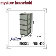 Felton FDR 459 4 Tier Drawer/Clothes Storage