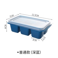 【88HomeStore】6 Grids/15 Grids DIY Food Grade Silicone Ice Cube Tray With Lid / Square Shape Ice Cube Maker Mold  / Soft Bottom Fruit Ice Cube Maker /Square Shape Ice Cream Maker Tool