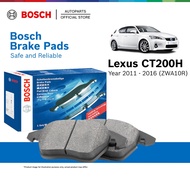 Bosch Front Brake Pads for Lexus CT200 1.8 (2008 - 2016) 0986AB1423