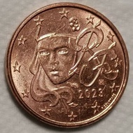 43305Readystock Fidelity France 1 Euro Point 16mm Brand New Foreign Currency Coins Coins Currency Co