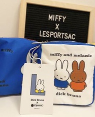 Miffy X Lesportsac 化妝袋小物袋 Pouch🎁