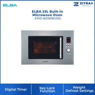 ELBA 23L Built-in Microwave Oven EMO-B2361BI(SS) | Microwave + Electric Oven | 8 Manual Cooking Opti