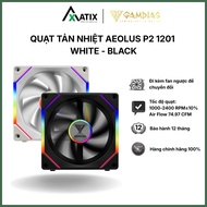 [GENUINE] GAMDIAS AEOLUS P2 1201 Radiator Fan |1000-2400 rounds | 75 CFM hydraulic ball -