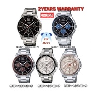 [2YEARS WARRANTY] Casio MTP-1374D Men Watches MTP-1374D-1A Jam Tangan Lelaki 1374D MTP-1374D-2A MTP-