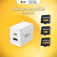 Cốc sạc nhanh 9FIT 35W 1A1C GaN - Hàng chính hãng bảo hành 2 năm 1 đổi 1