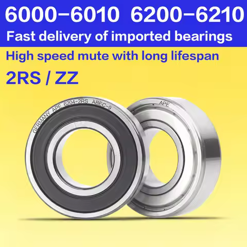 2-10pcs abec-9 bearing 6200 6202 6002 6201 6000 6001 6003 6203 6004 6204 6005 6205 6006 6206 -2RS RS
