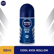 Nivia MEN Anti-Perspirant Deodorant Roll-On 50ml | Quick-Dry Formula