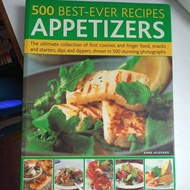 A6/500 Best-Ever Recipes AppETIZERS/Anne Hildyard/Eng recipes/condition:Bt