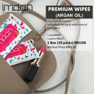 Imaan:TISSUE WIPES ARGAN OIL(1Box:18pek)