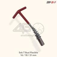FLEXIBLE SPARK PLUG WRENCH (SPIRAL) 21MM FLEXIBLE SPARK PLUG WRENCH