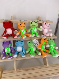Pickles the frog彩虹青蛙公仔
