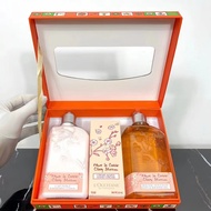 LOccitane Cherry Blossom Body Care Set 3pc《Hand Cream，Lotion，Shower Gel 》