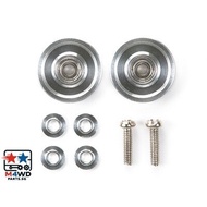 13mm Silver Aluminum Ball-Race Rollers (Ringless) Tamiya Mini 4WD Item 15437