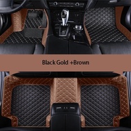 Custom Car Floor Mat For BMW i4 i5 ix i3 2011 2012 2013 2014 2015 2016 2017 2018 2019 2020 2021 2022