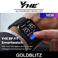 YHE BP DOCTOR FIT Blood Pressure Smartwatch inflatable cuff powerful algorithm high accuracy 1.95" A