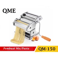 Qme Atlas Ampia Pasta Maker QM-150 - Grinder Stainless Steel Molen & Pastamie with Bonus Pasta Rolle