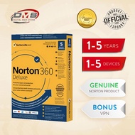 Genuine Norton 360 Deluxe Antivirus Subscription