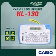 CASIO Label-It KL-130 Portable Label Maker Printer Similar D210 K400 H110