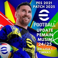 PES 2021 EFOOTBALL PATCH 2025 SEASON 2024/25 BRI LEAGUE 1 NATIONAL TEAM PC GAME