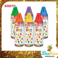 Bebeto Mini Gummy Bears Gummies Crayon Toy Tin Bank 200g
